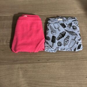 ‘ VICTORIAS SECRET PINK’ PINK GRAPHIC COTTON CHEEKY PANTIES